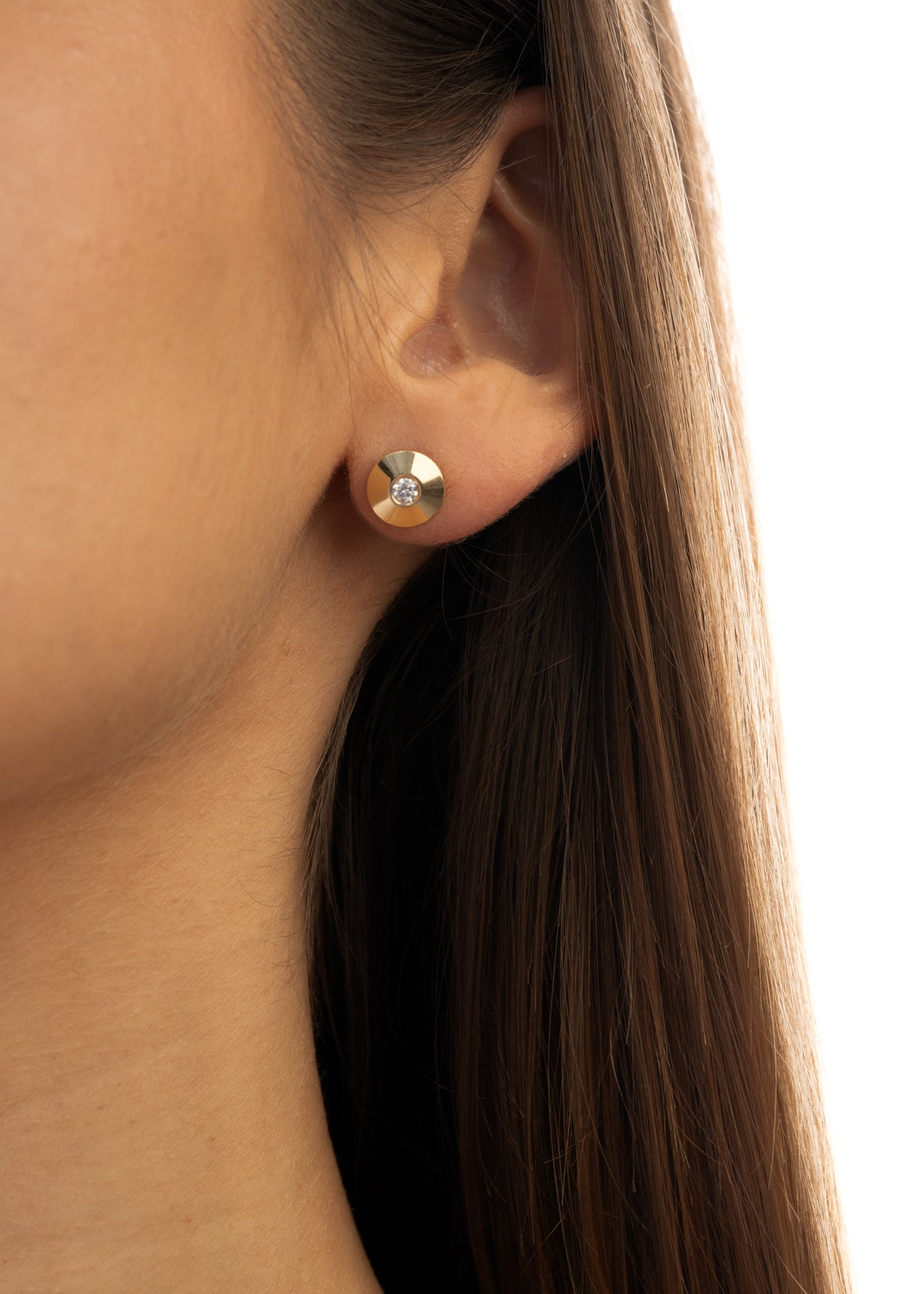 auskarai su deimantais