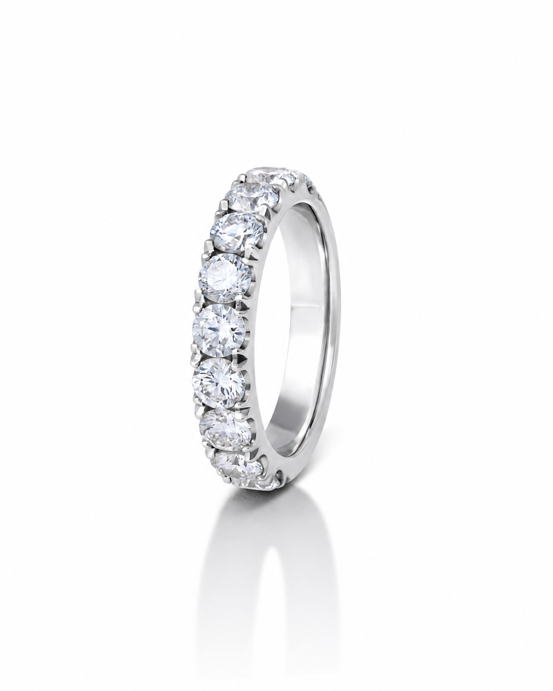 deimantine juostele eternity band 2 ct