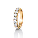 deimantine juostele eternity band 2 ct