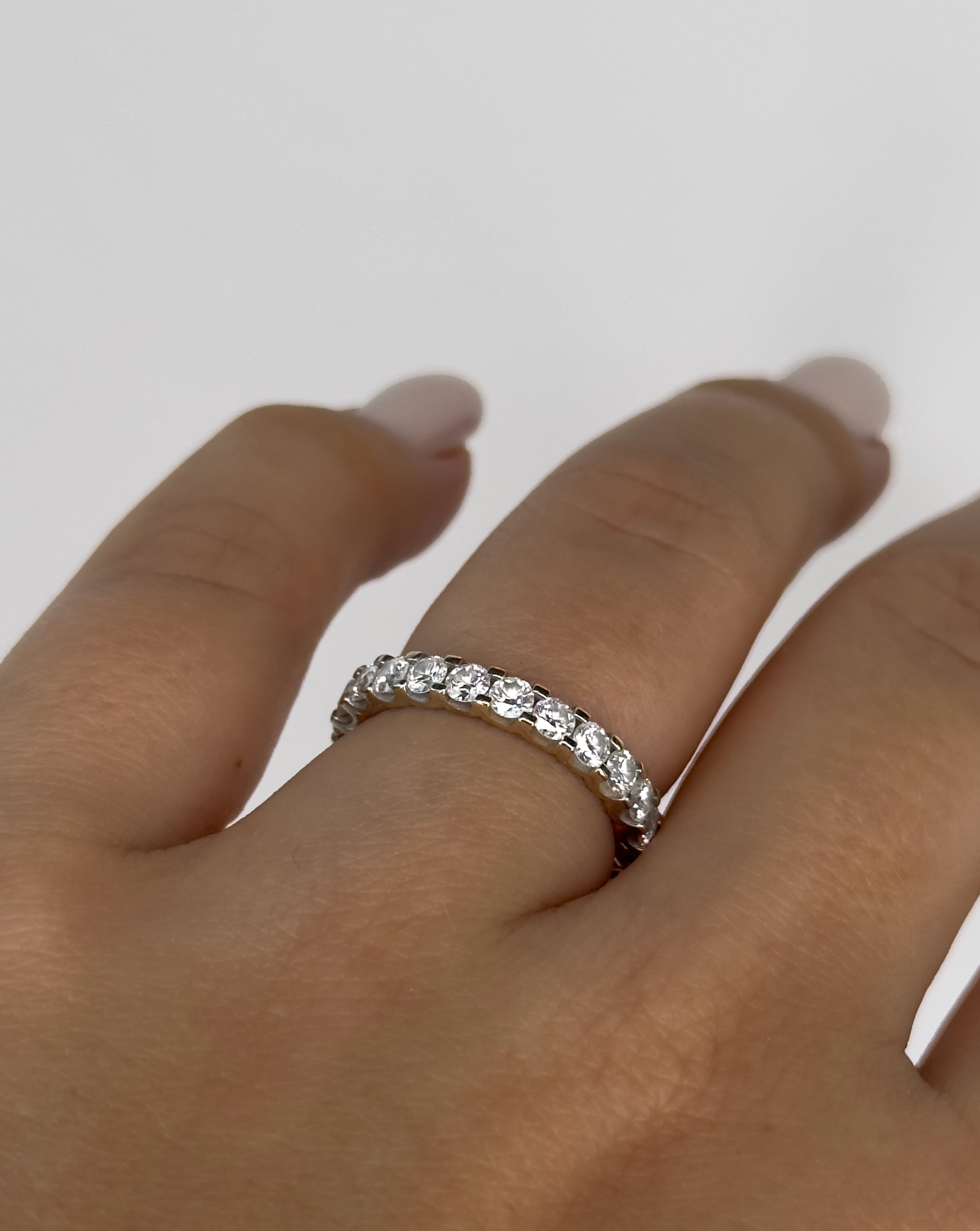 deimantine juostele eternity band L