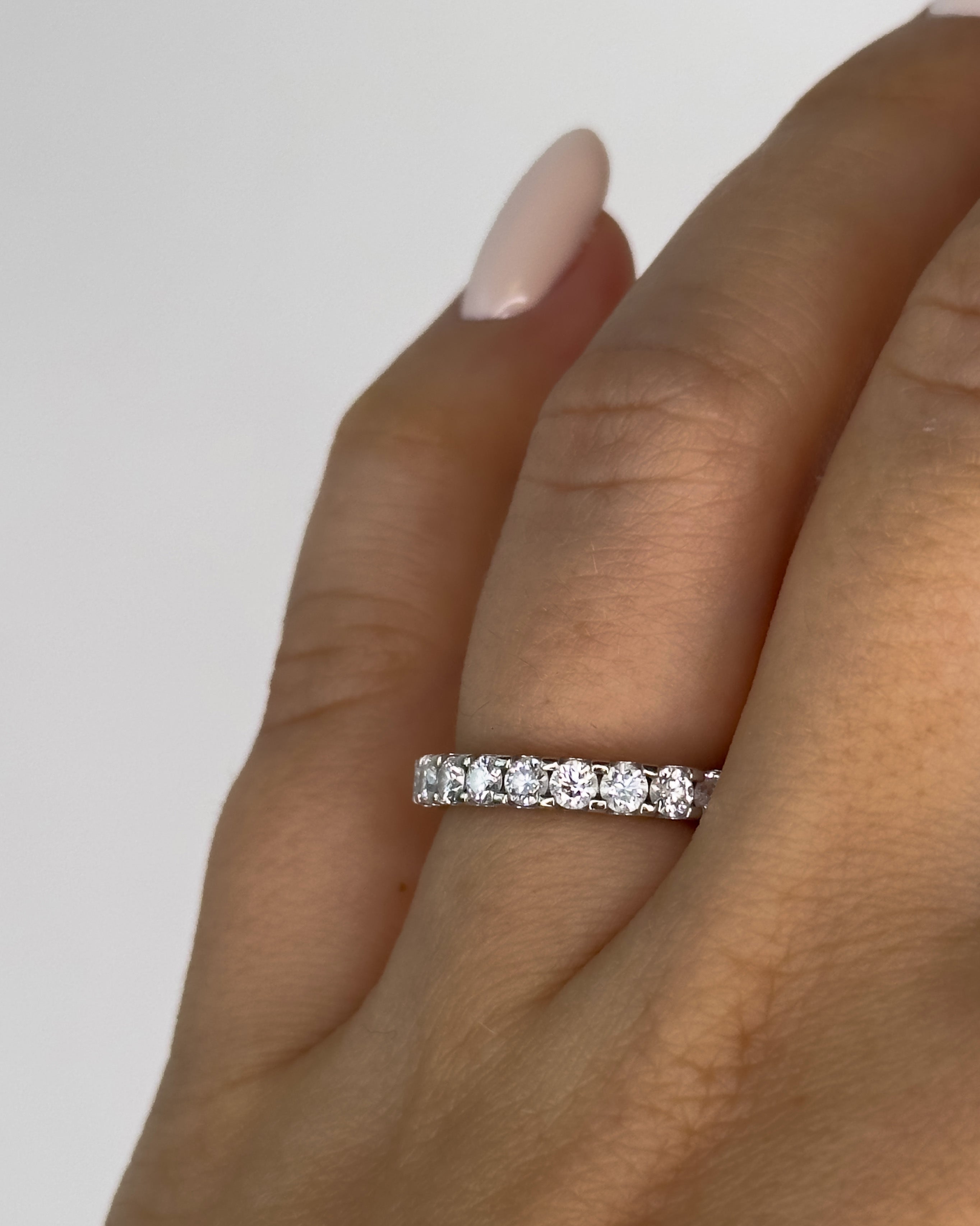 deimantine juostele eternity band L