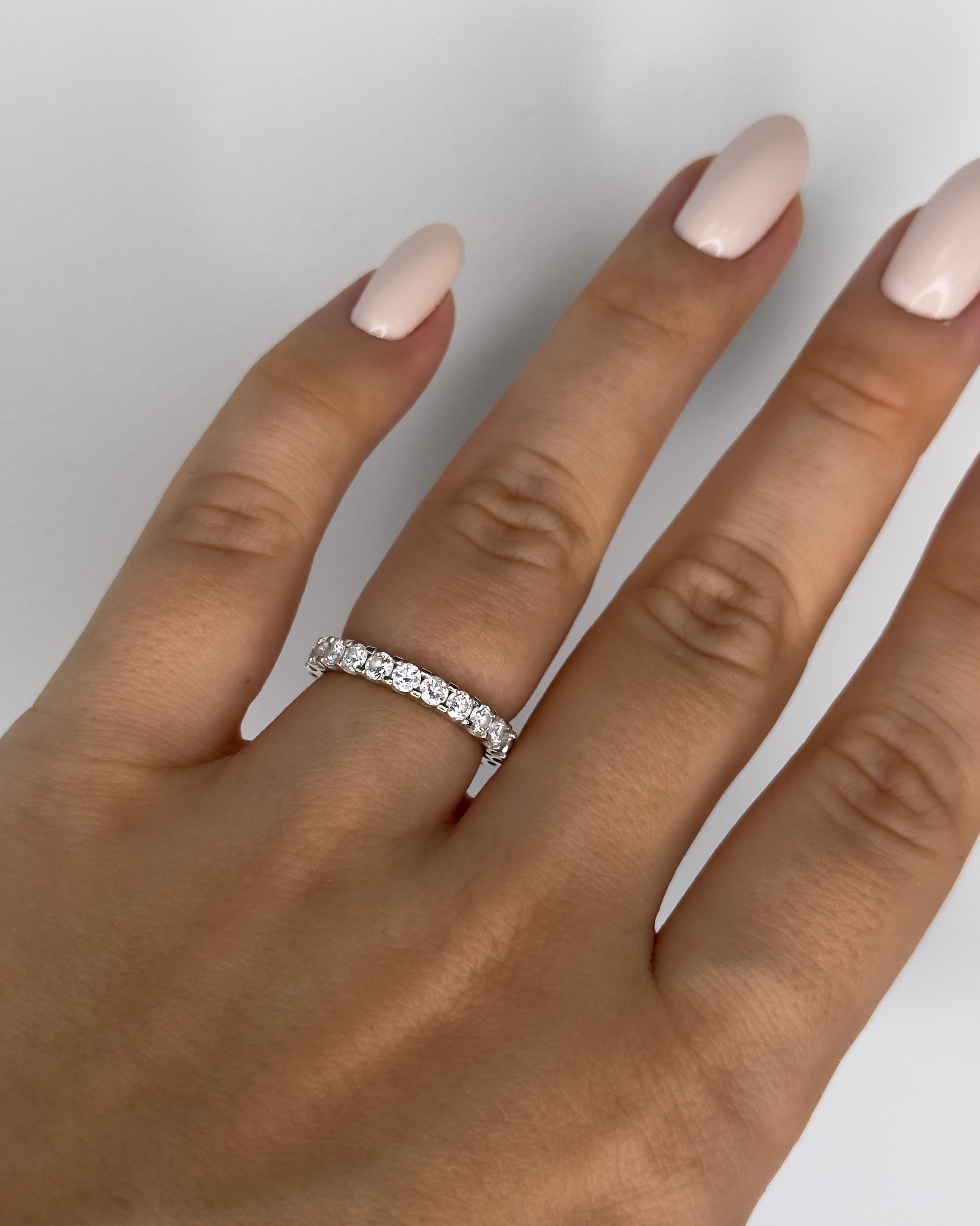 deimantine juostele eternity band L