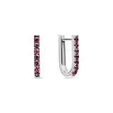 The Eternity auskarai su rožiniais špineliais 0,44 ct